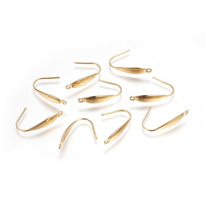 304 Stainless Steel Earring Hooks STAS-P227-36G-1