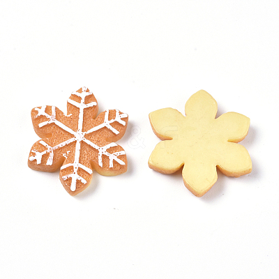 Christmas Theme Resin Cabochons RESI-CJC0001-37K-1