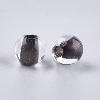 Transparent Acrylic Beads TACR-T004-04-1