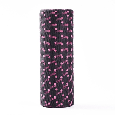 Polka Dot Deco Mesh Ribbons OCOR-I005-F02-1