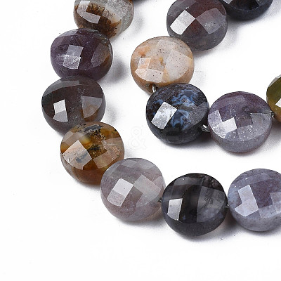 Natural Indian Agate Beads Strands X-G-S359-369-1