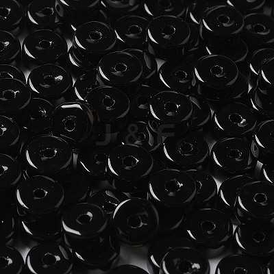 Opaque Colours Glass Seed Beads SEED-E001-P3x6mm-10-1