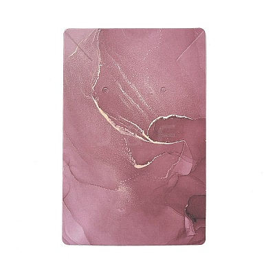 Hot Stamping Cardboard Paper Jewelry Display Cards CDIS-A005-01E-1