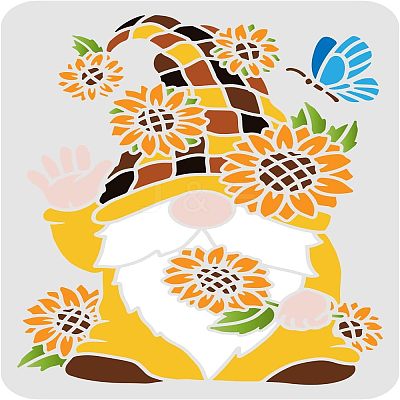 Plastic Reusable Drawing Painting Stencils Templates DIY-WH0202-259-1