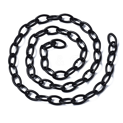 Handmade Opaque Acrylic Cable Chains KY-N014-001A-1