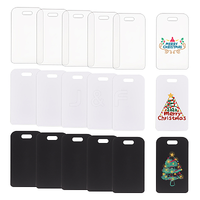18Pcs 3 Colors Acrylic Big Pendants DIY-GA0005-67-1