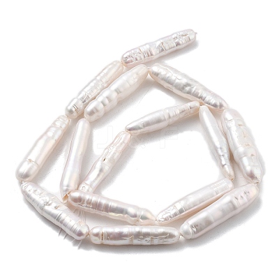 Natural Baroque Keshi Pearl Beads Strands PEAR-P064-05C-05A-1