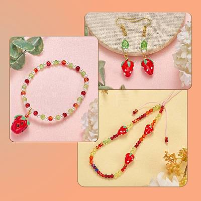 10Pcs Handmade Lampwork Beads LAMP-P-SZ0001-74-1