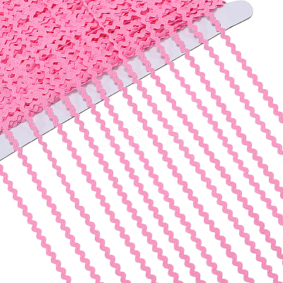 40M Polyester Wavy Fringe Trim Ribbon OCOR-GF0004-39B-1