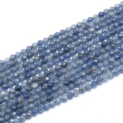 Natural Iolite/Cordierite/Dichroite Beads Strands X-G-G823-15-2.5mm-1