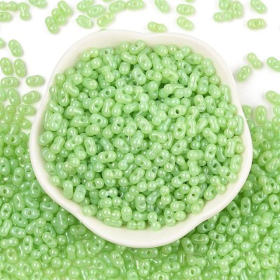 Baking Paint Glass Seed Beads SEED-L011-09A-18-1