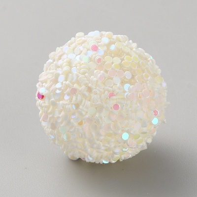 Opaque Acrylic Glitter Beads LS-FIND-CJC0010-111A-17-1