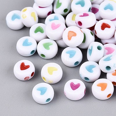 Acrylic Beads MACR-T009-08-1