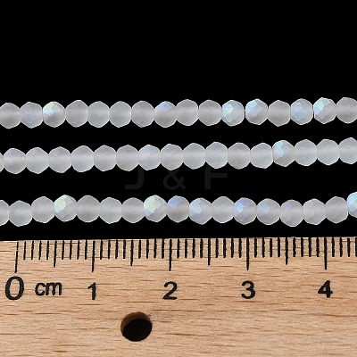 Imitation Jade Glass Beads Strands EGLA-A034-T3mm-MB19-1