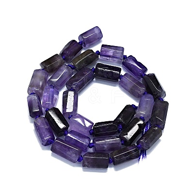 Natural Amethyst Beads Strands G-O170-127-1