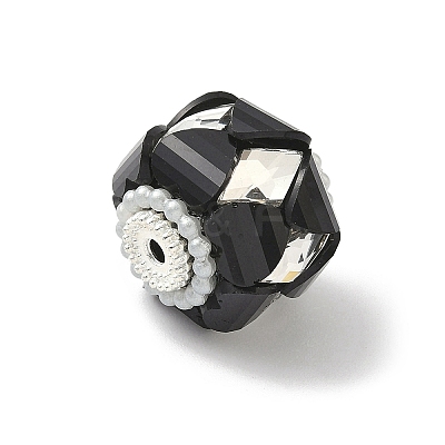 Transparent Acrylic Beads CLAY-NH0003-04S-09-1