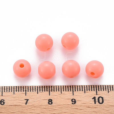 Opaque Acrylic Beads MACR-S370-C8mm-SS2109-1