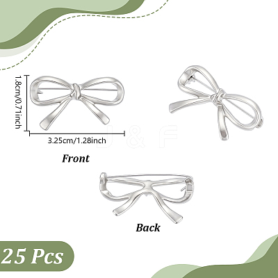 25Pcs Alloy Lapel Pins for Backpack Clothes JEWB-NB0001-28A-1