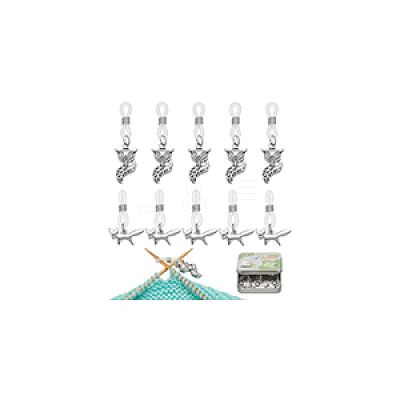 Fox Knitting Tool Alloy Needle Cap DIY-NB00001-1