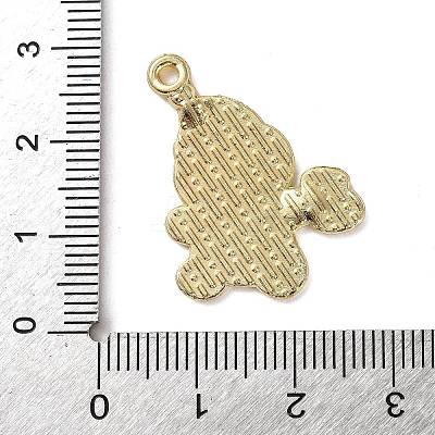 Christmas Theme Alloy Enamel Pendants ENAM-K074-03D-1