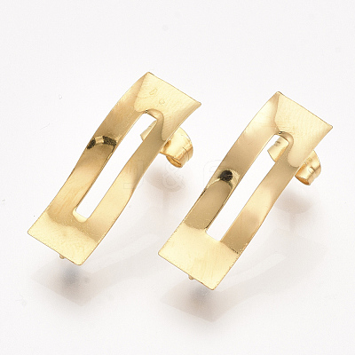 304 Stainless Steel Stud Earring Findings STAS-S079-53A-1
