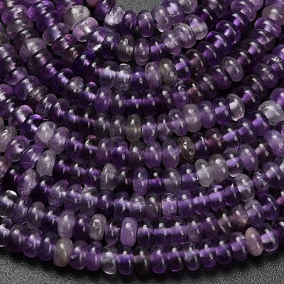 Natural Amethyst Beads Strands G-L635-A34-4x2mm-1