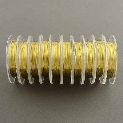 Round Copper Wire for Jewelry Making CWIR-R003-0.3mm-01-1