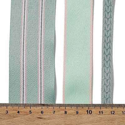 9 Yards 3 Styles Polyester Ribbon SRIB-C002-06F-1
