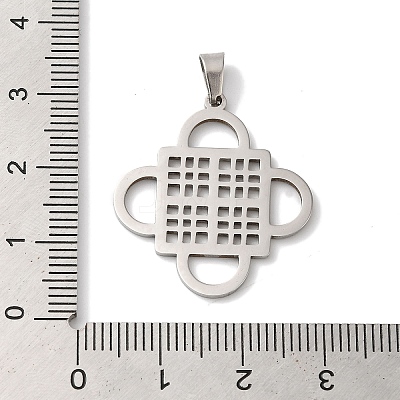 Non-Tarnish 304 Stainless Steel Pendants STAS-U010-22P-1