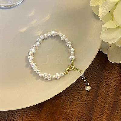 Plastic Pearl Beads Necklaces BJEW-H621-01-1