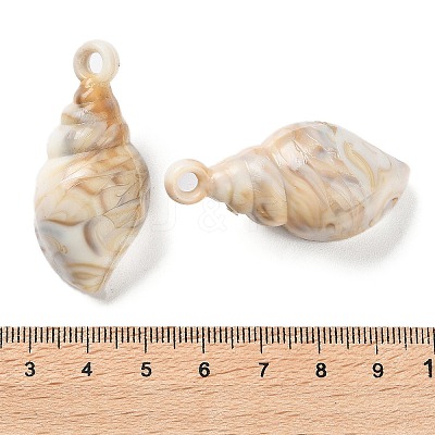 Opaque Acrylic Pendants OACR-U004-06E-1