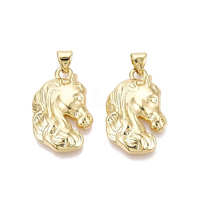 Brass Pendants KK-N287-45B-G-1