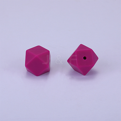 Hexagonal Silicone Beads SI-JX0020A-09-1