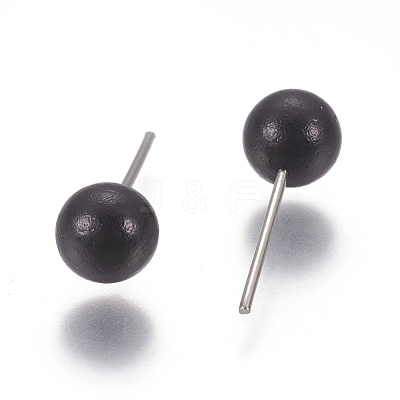 ABS Plastic Craft Doll Eyes DIY-WH0133-01-6mm-1