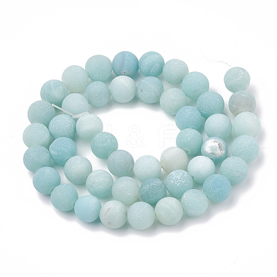 Natural Amazonite Beads Strands G-T106-190-1
