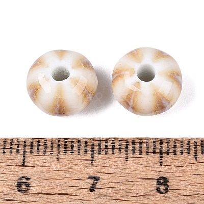 Vintage Handmade Porcelain Beads PORC-Q006-07B-1