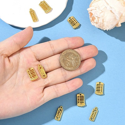10Pcs 2 Styles Rack Plating Alloy Pendants FIND-YW0010-46-1