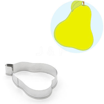 Tarnish Resistant 304 Stainless Steel Cookie Cutters DIY-K025-02P-1