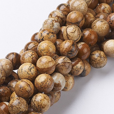 Natural Gemstone Beads Strands GSR10mmC016-1