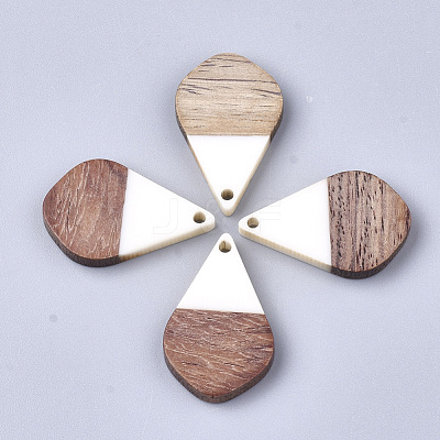 Resin & Walnut Wood Pendants RESI-S358-23F-1