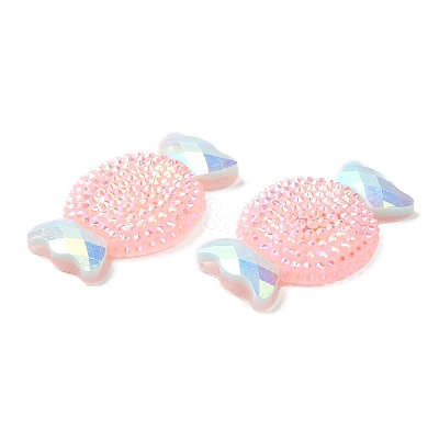 Opaque Resin Cabochons CRES-Z001-03-1
