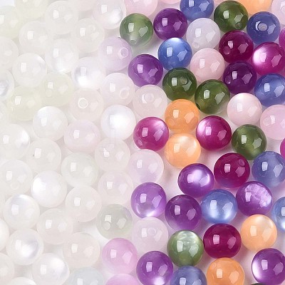 Opaque UV Reactive Beads RESI-N049-10mm-11-01-1