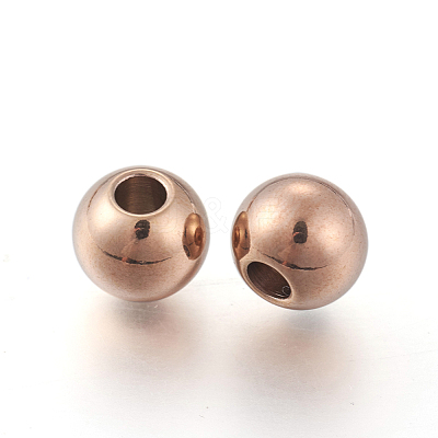 Ion Plating(IP) 304 Stainless Steel Spacer Beads STAS-G130-62RG-1