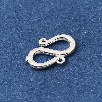 Brass S-Hook Clasps KK-CBA0DF0-13S-1