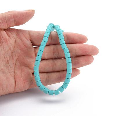 Polymer Clay Bead Strands CLAY-T001-C04-1
