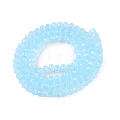 Glass Beads Strands EGLA-A044-J3mm-D04-1