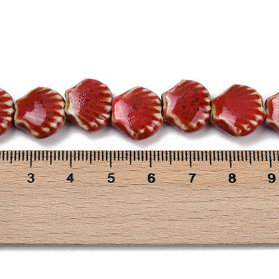 Handmade Porcelain Beads Strands PORC-Q002-01A-03-1