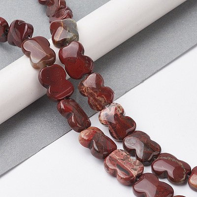 Natural Red Rainbow Jasper Beads Strands G-K359-D06-01-1