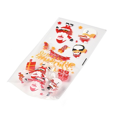 Christmas Theme OPP Plastic Storage Bags LS-ABAG-B003-10-1