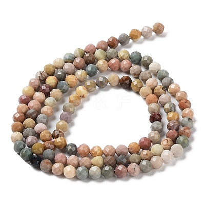 Natural Agate Beads Strands G-G991-A03-A-01-1